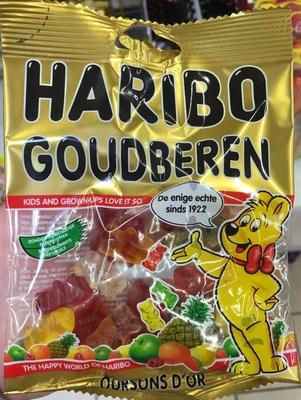 HARIBO Oursons D'or Sachet 75 G