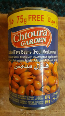 Chtoura Garden Fava Beans Nature 475 G