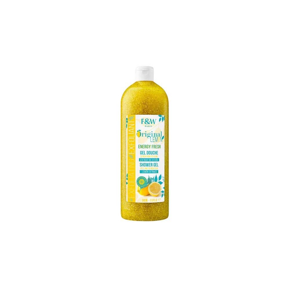F&w Exfoliant Douchegel Lemon 1000 ML