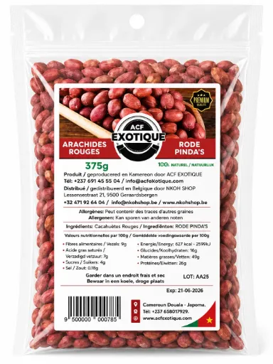 Acf Arachides Rouges 375 G