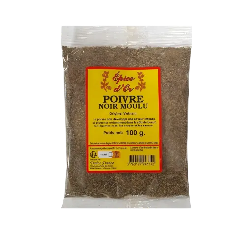 Acf Poivre Noir Moulu 100 G