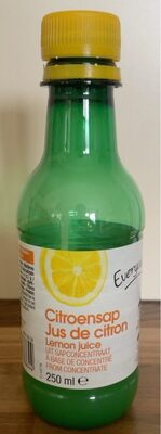 EVERYDAY Juice de Citron 250 ML