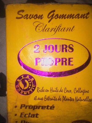 2 Jours Propre Savon Exfoliant Clarifiant 200 G