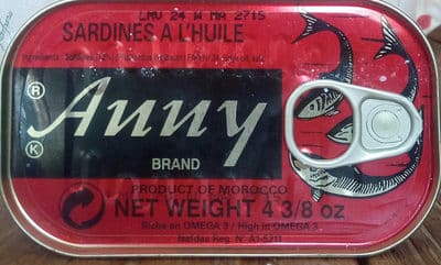 Anny Sardines A L'huile 125 G