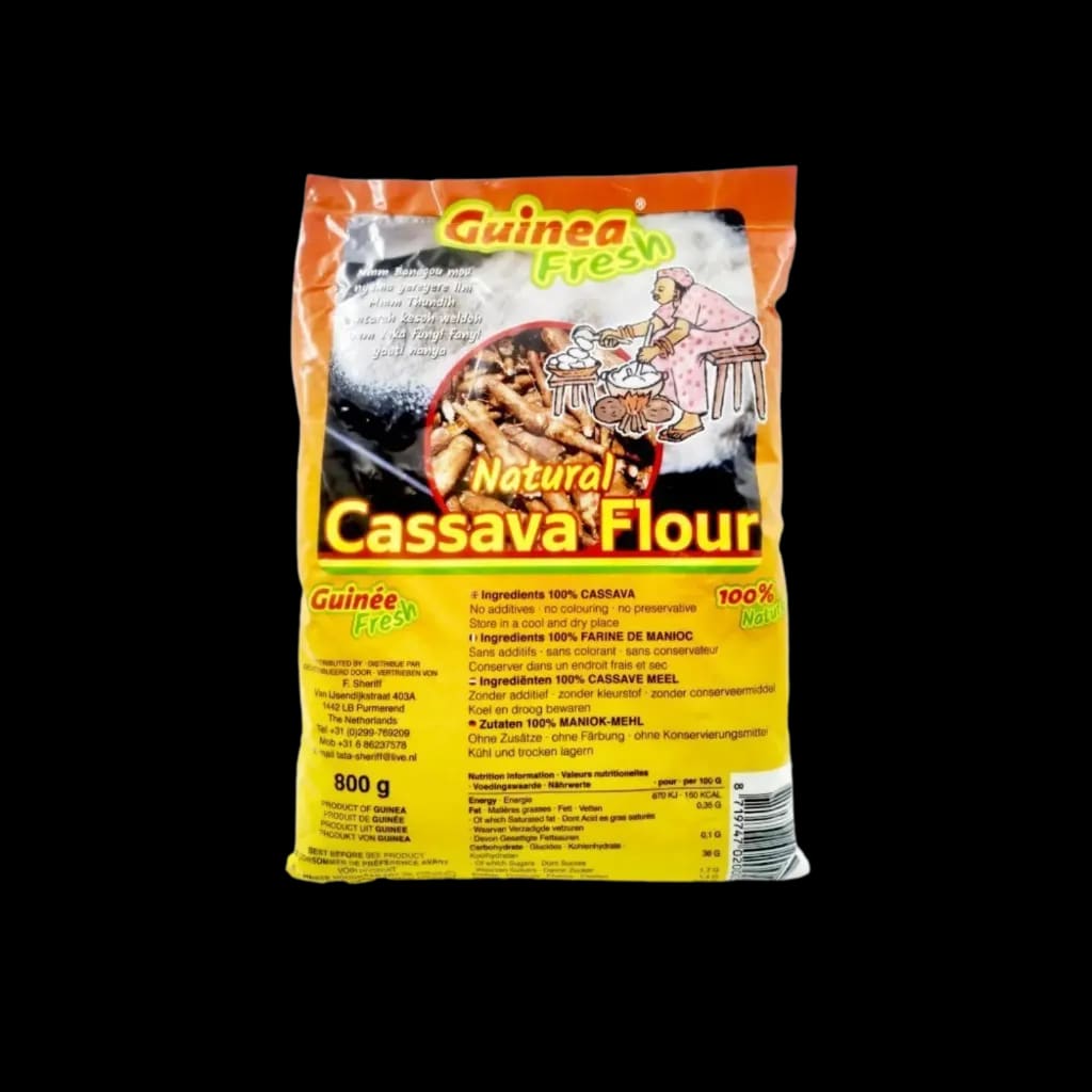 Guinea Vers Natuurlijk Cassava Meel 800 G