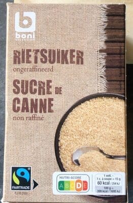 BONI Sugar de Canne Non Raffine 500 G