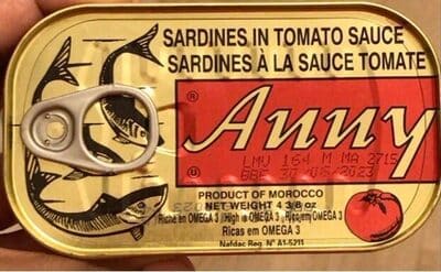 Anny Sardines A la Tomato Sauce 125 G