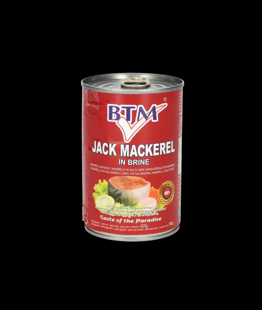 Btm Jack Makreel in Brine 425 G
