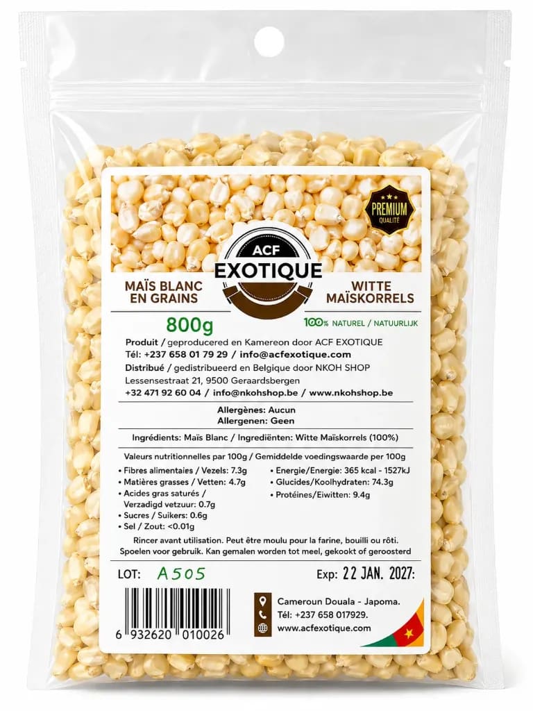 Acf Mais Wit 800 G