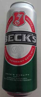 BECK'S 50 CL CAN