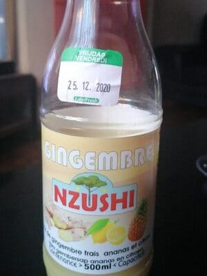 Nzushi Pili Pili/gember 195 ML