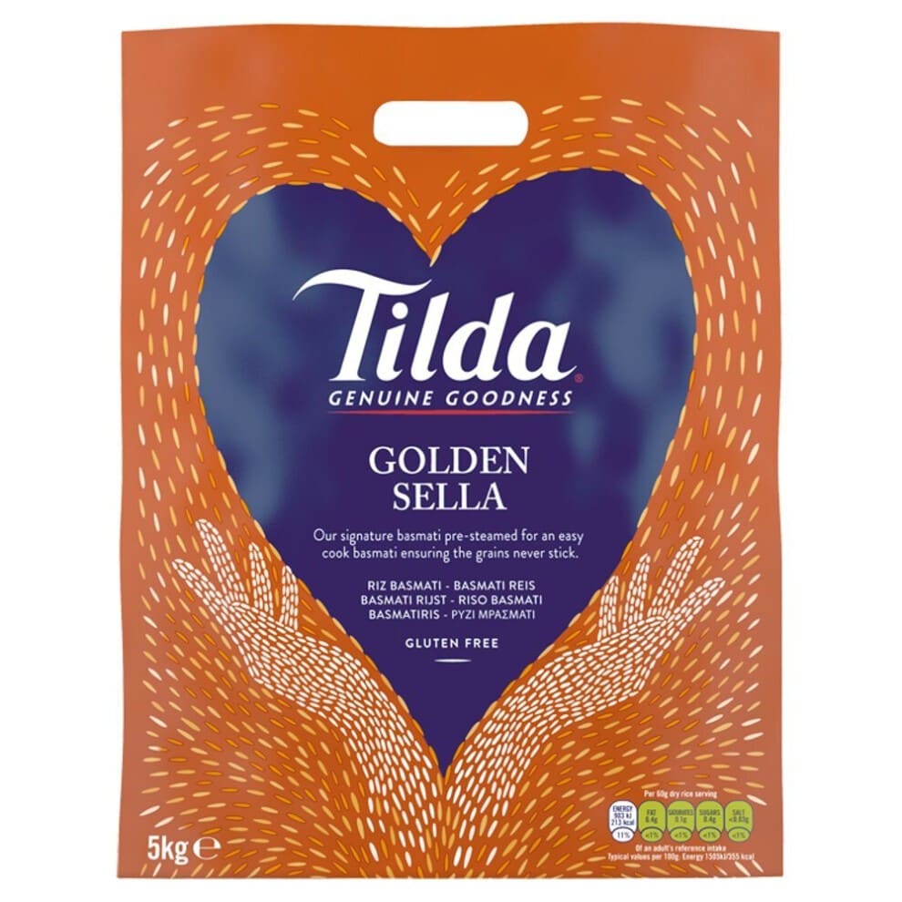 TILDA Golden Sella Basmati Rice 5 KG