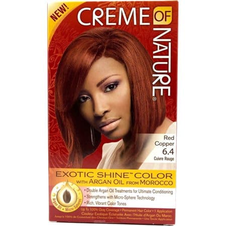 Crème of Nature Permanent Hair Color Rood Copper 6.4 1.0 Ct