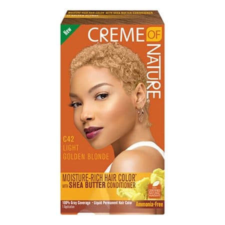Cream of Nature Color C42 Light Golden Blonde