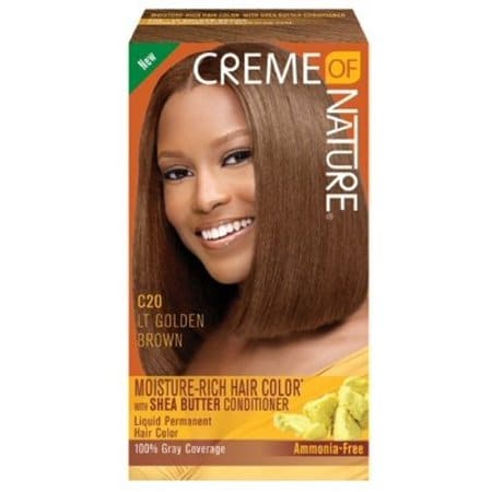 Cream of Nature Moisture-Rich Hair Color - C20 Light Golden Brown