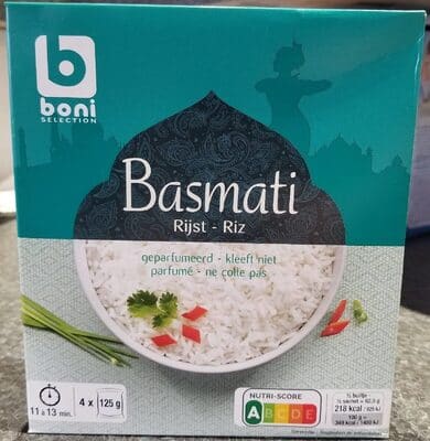 BONI Basmati Rice 4*125 G