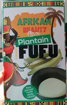 African Beauty PLANTAIN FUFU 681 G