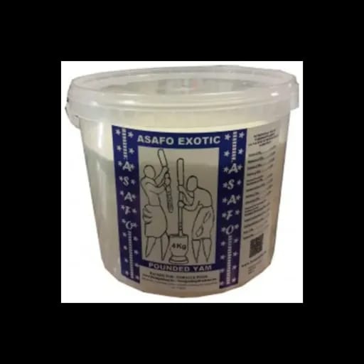 Asafo Pounded Yam Blue 4 KG