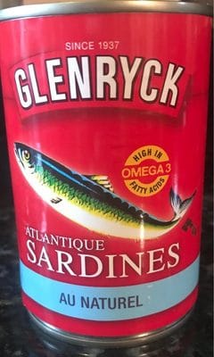 Glenryck Sardines au Natuurlijk 400 G