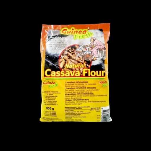 Guinea Vers Natuurlijk Cassava Meel 800 G