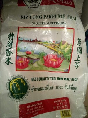 Rice Lotus Long Grain 10 KG