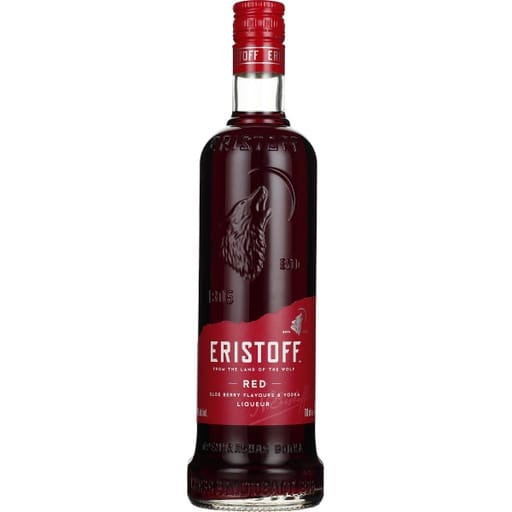 Eristoff Vodka Rood 18% 70 CL