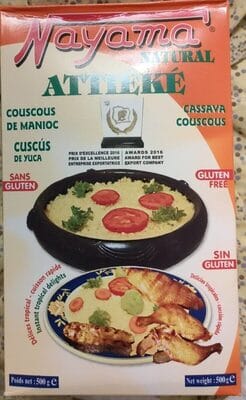 ATTIEKE Nayama Sans Gluten Naturel 500 G