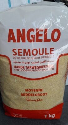 Angelo Semoule Moyenne de Ble Dur 1 KG