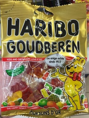 HARIBO Oursons D'or Sachet 75 G