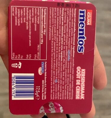 MENTOS Cerise 12 Gum