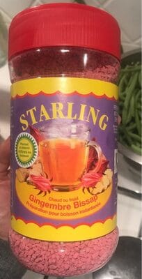 Starling Thé au BISSAP Gingembre 400 G