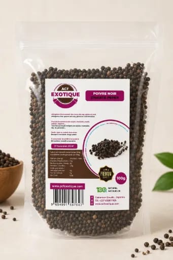 Acf Poivre Noir Penja 100 G