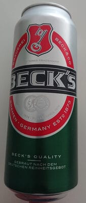 BECK'S 50 CL CAN