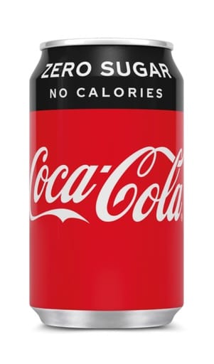 COCA-COLA Zero Suiker 330 ML