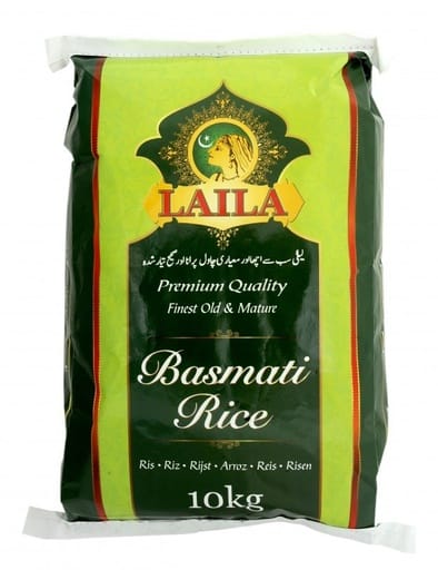 LAILA Basmati Rice Green 10 KG