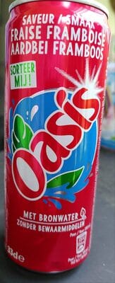 Oasis Fraise Frambroise met Bronwater 330 ML