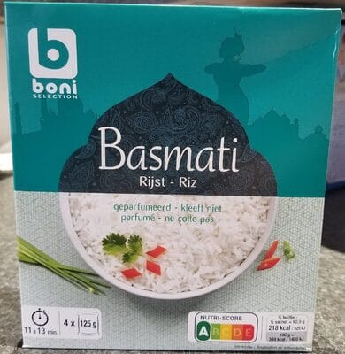 BONI Basmati Rice 4*125 G