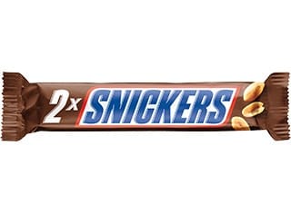 Chocolade SNICKERS Snack 2 PACK 80g