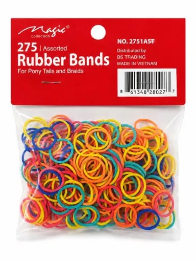 275 Assorted Rubber Bands